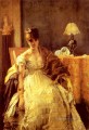 Lovelorn lady Belgian painter Alfred Stevens